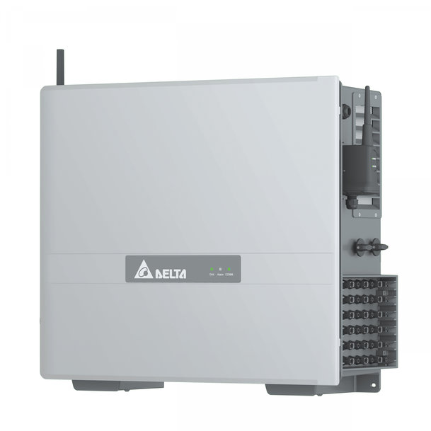 Delta stellt neue PV-Wechselrichter mit erweiterter Konnektivität und Cloud-basierter Überwachung auf der EnerGaia 2019 vor